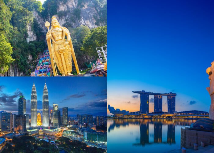 Singapore and Malaysia 6 Days Tour with Night Safari, Sentosa Island, Universal Studios, Kuala Lumpur City Tour, and Genting Highlands excursion.